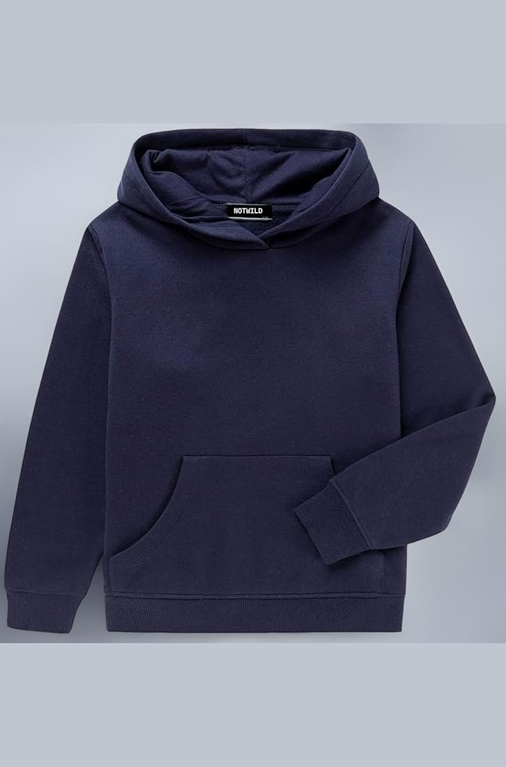 Essential Navy Blue Hoodie Image