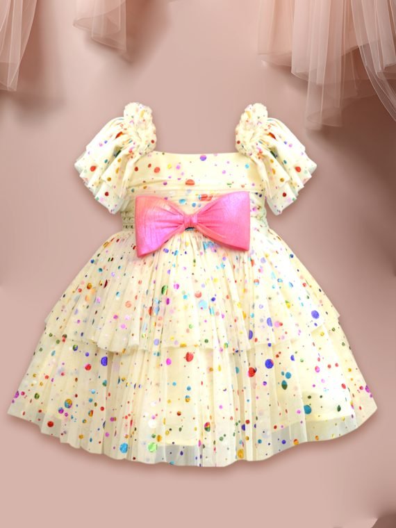 Sunshine Bow Party Dress Image